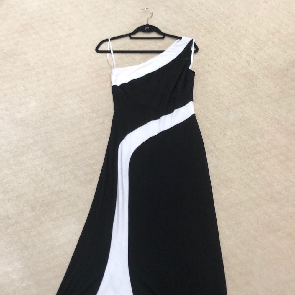 Ralph Lauren Formal One Shoulder Dress